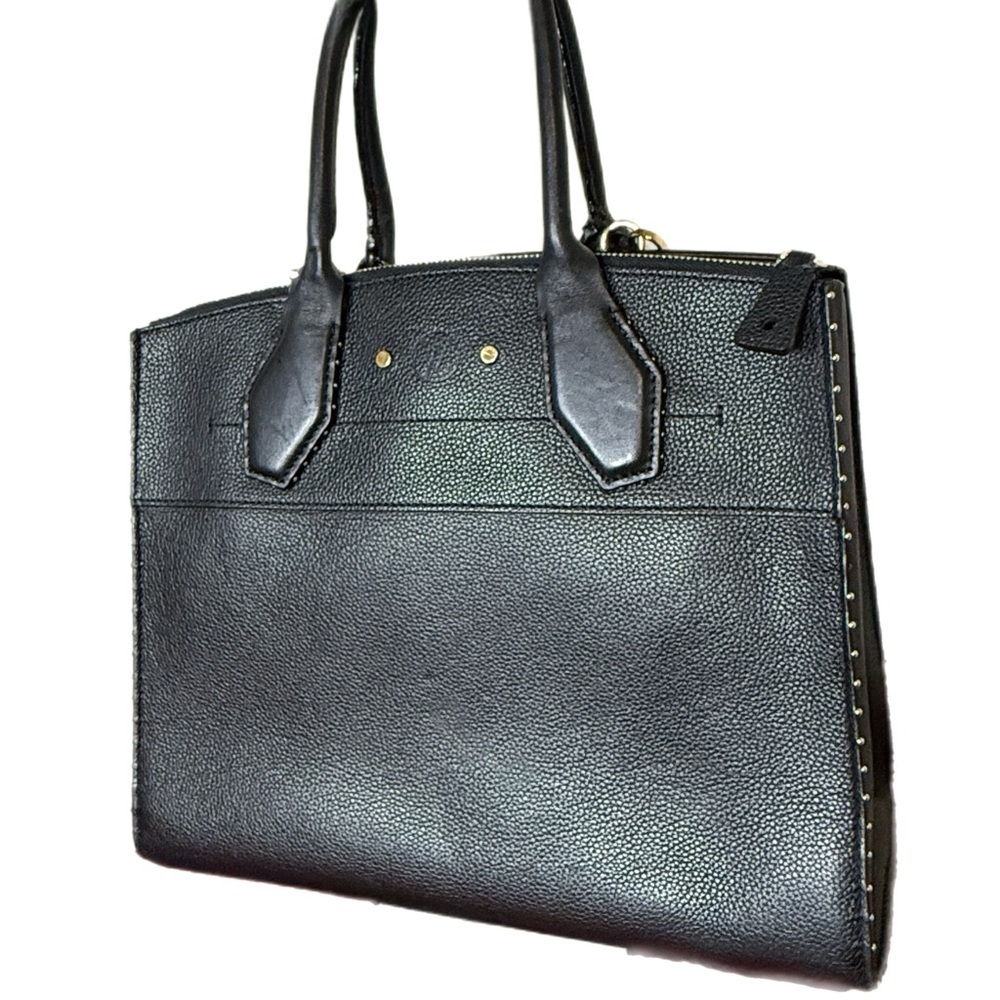 Authentic Louis Vuitton City Steamer MM Limited Edition Black Leather GoldChain - Picture 3 of 13